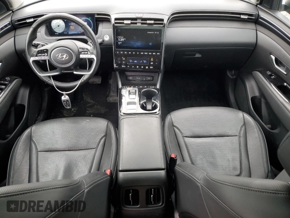 2023 Hyundai Tucson Limited with VIN 5NMJECAE7PH237810, listed as a Copart auction lot 46398795 with 18,337 mi miles and Salvage Title. Bid and sale history available at DreamBid. Image 8.
