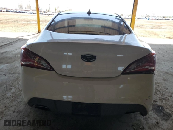 2013 Hyundai Genesis Coupe 2.0T with VIN KMHHT6KD6DU083957, listed as a Copart auction lot 59933145 with 114,276 mi miles and Clean title. Bid and sale history available at DreamBid. Image 6.