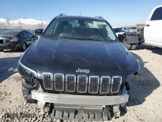 2019 Jeep Cherokee Altitude with VIN 1C4PJLLX2KD216000, listed as a Copart auction lot 45980535 with 57,003 mi miles and Salvage Title. Bid and sale history available at carsss.com. Image 5.