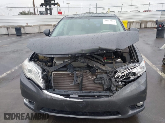 2011 Toyota Avalon with VIN 4T1BK3DB1BU426397, listed as a IAAI auction lot 41924264 with 65,811 mi miles and . Bid and sale history available at DreamBid. Image 12.
