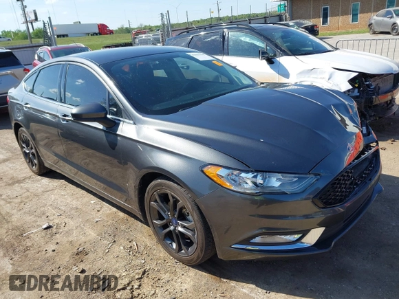 2018 Ford Fusion SE with VIN 3FA6P0HD9JR231709, listed as a IAAI auction lot 42062198 with 65,971 mi miles and . Bid and sale history available at carsss.com. Image 1.