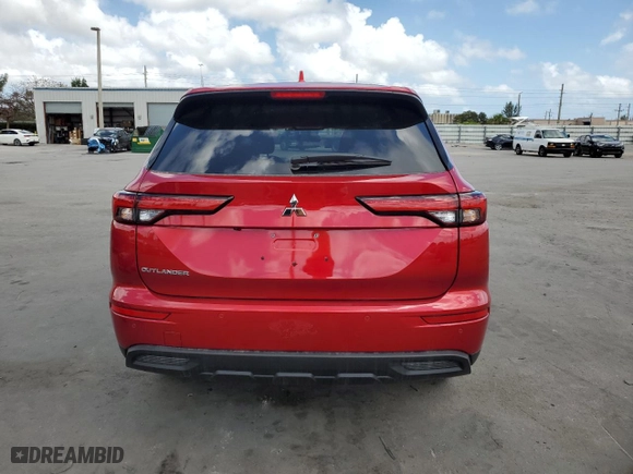 2024 Mitsubishi Outlander ES with VIN JA4J3UA89RZ072115, listed as a Copart auction lot 51763575 with 2,195 mi miles and Clean Title. Bid and sale history available at carsss.com. Image 6.