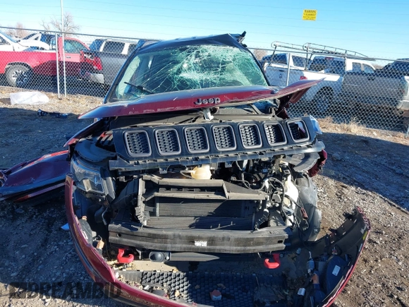 2021 Jeep Compass Trailhawk с VIN 3C4NJDDB0MT574712, выставлен на аукционе IAAI как лот 41142420 с пробегом Не указан миль и . История ставок и продаж доступна на DreamBid. Изображение 6.