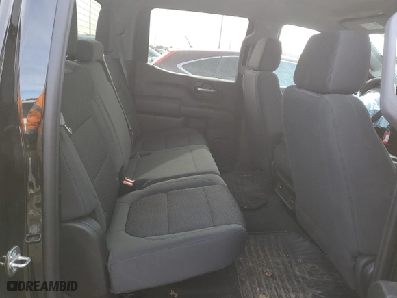 2021 Chevrolet Silverado 1500 Custom with VIN 3GCPYBEK7MG205393, listed as a Copart auction lot 44528985 with 27,819 mi miles and Clean Title. Bid and sale history available at carsss.com. Image 10.