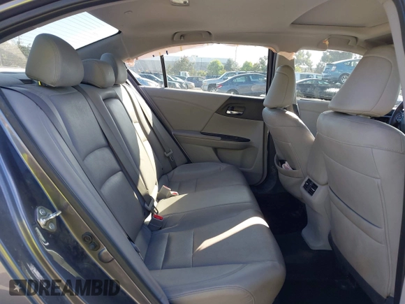2017 Honda Accord Touring with VIN 1HGCR3F97HA030310, listed as a IAAI auction lot 42539852 with 64,849 mi miles and . Bid and sale history available at DreamBid. Image 8.
