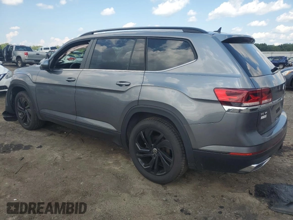 2023 Volkswagen Atlas SE with VIN 1V2HR2CA8PC547047, listed as a Copart auction lot 64255065 with 29,394 mi miles and Salvage title. Bid and sale history available at DreamBid. Image 2.