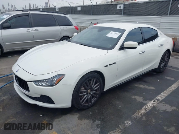 2015 Maserati Ghibli z VIN ZAM57XSA3F1154376, wystawiony jako IAAI lot #42373053 z przebiegiem 81 523 mil mil oraz . Historia ofert i sprzedaży dostępna na DreamBid. Obrazek 2.