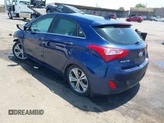 2013 Hyundai Elantra with VIN KMHD35LE5DU022227, listed as a IAAI auction lot 42262380 with Not provided miles and . Bid and sale history available at DreamBid. Image 3.
