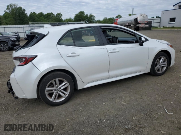 2021 Toyota Corolla Hatchback SE with VIN JTND4MBE7M3128807, listed as a Copart auction lot 58332054 with 42,007 mi miles and Salvage Title. Bid and sale history available at carsss.com. Image 3.