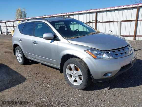2005 Nissan Murano SL with VIN JN8AZ08W65W417702, listed as a IAAI auction lot 42061651 with 133,603 mi miles. Bid and sale history available at carsss.com. Image 1.