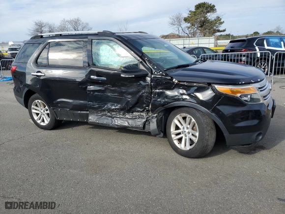 2015 Ford Explorer XLT with VIN 1FM5K8D82FGC01120, listed as a Copart auction lot 50464875 with 168,524 mi miles and Salvage Title. Bid and sale history available at carsss.com. Image 4.