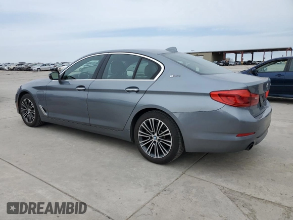 2018 BMW 5 Series 530e with VIN WBAJA9C53JG623289, listed as a Copart auction lot 48053465 with 120,969 mi miles and Clean title. Bid and sale history available at DreamBid. Image 2.