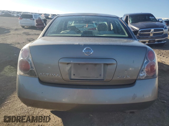 2005 Nissan Altima 2.5 S with VIN 1N4AL11D05N414561, listed as a Copart auction lot 46063995 with 182,276 mi miles and Salvage Title. Bid and sale history available at carsss.com. Image 6.