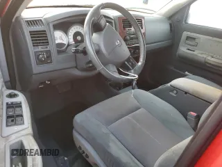 2005 Dodge Dakota SLT with VIN 1D7HE48K45S204044, listed as a Copart auction lot 76257834 with Not Provided miles and Salvage Title. Bid and sale history available at DreamBid. Image 8.