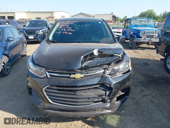 2020 Chevrolet Trax LS with VIN KL7CJNSB8LB016636, listed as a IAAI auction lot 40073176 with 49,089 mi miles. Bid and sale history available at carsss.com. Image 12.