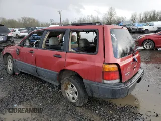 1999 Subaru Forester L with VIN JF1SF6351XG730184, listed as a Copart auction lot 46550325 with 0 mi miles and Salvage Title. Bid and sale history available at carsss.com. Image 2.