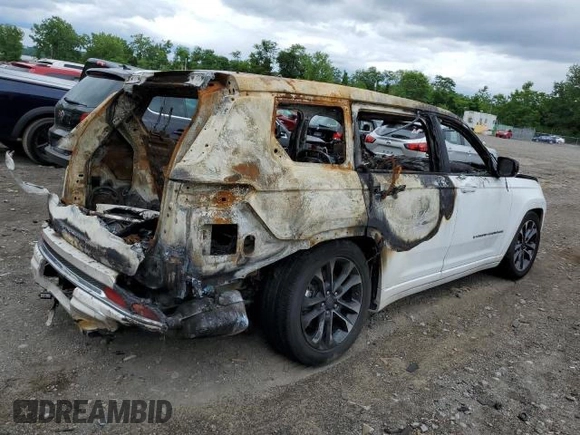 2022 Jeep Grand Cherokee Overland with VIN 1C4RJKDG3N8527093, listed as a Copart auction lot 89161175 with Not provided miles and Clean title. Bid and sale history available at DreamBid. Image 3.