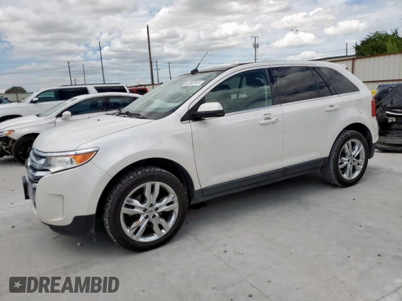 2013 Ford Edge Limited with VIN 2FMDK3KCXDBC73922, listed as a Copart auction lot 63362915 with 148,169 mi miles and Salvage title. Bid and sale history available at DreamBid. Image 1.