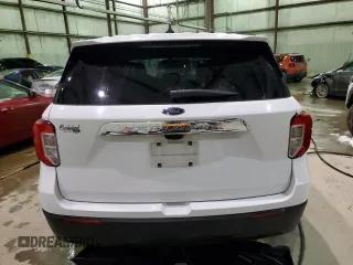 2022 Ford Explorer with VIN 1FMSK7BH2NGB03588, listed as a Copart auction lot 45590645 with 91,453 mi miles and Salvage title. Bid and sale history available at DreamBid. Image 6.