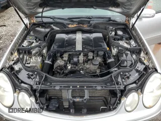 2003 Mercedes-Benz E 320 with VIN WDBUF65J13A207806, listed as a Copart auction lot 55313995 with 146,275 mi miles and Salvage Title. Bid and sale history available at DreamBid. Image 11.