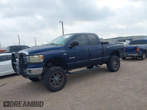 2008 Dodge 1500 SLT with VIN 1D7HU18248J188262, listed as a IAAI auction lot 42130848 with 116,628 mi miles. Bid and sale history available at carsss.com. Image 2.