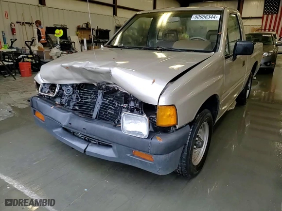 1992 Isuzu Pickup S with VIN 4S1CL11L0N4208813, listed as a Copart auction lot 80966344 with 166,056 mi miles and Salvage Title. Bid and sale history available at carsss.com. Image 11.