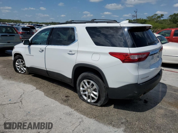 2021 Chevrolet Traverse LT Cloth with VIN 1GNERGKW4MJ270281, listed as a Copart auction lot 54137415 with 43,793 mi miles and Non repairable. Bid and sale history available at DreamBid. Image 2.