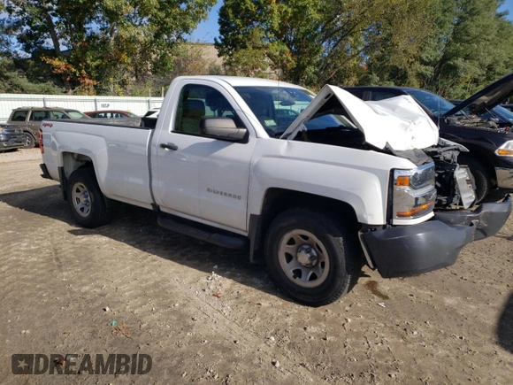 2016 Chevrolet Silverado 1500 Work Truck with VIN 1GCNKNEH1GZ376191, listed as a Copart auction lot 75521804 with 141,238 mi miles and Salvage Title. Bid and sale history available at DreamBid. Image 4.