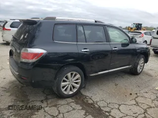 2012 Toyota Highlander Hybrid Limited with VIN JTEDC3EH2C2009148, listed as a Copart auction lot 49778395 with 0 mi miles and Clean Title. Bid and sale history available at carsss.com. Image 3.