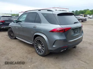 2023 Mercedes-Benz GLE 350 with VIN 4JGFB4KB1PA923727, listed as a IAAI auction lot 42351593 with 32,584 mi miles and . Bid and sale history available at DreamBid. Image 3.