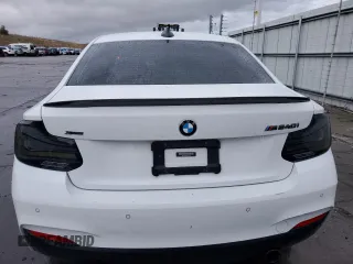 2017 BMW 2 Series M240i xDrive with VIN WBA2G3C30HV641463, listed as a Copart auction lot 77101614 with 76,571 mi miles and Salvage Title. Bid and sale history available at carsss.com. Image 6.