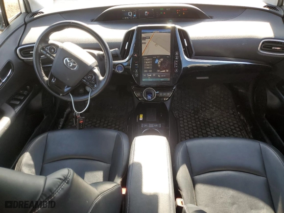 2020 Toyota Prius Prime LE with VIN JTDKARFP3L3125267, listed as a Copart auction lot 50621395 with 88,796 mi miles and Salvage Title. Bid and sale history available at carsss.com. Image 8.