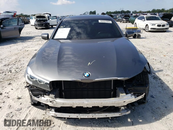 2019 BMW 7 Series 740i xDrive with VIN WBA7E4C50KGV70540, listed as a Copart auction lot 66922083 with 47,529 mi miles. Bid and sale history available at carsss.com. Image 5.