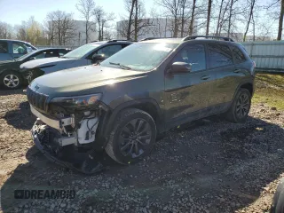2021 Jeep Cherokee 80th Anniversary with VIN 1C4PJMMN6MD160715, listed as a Copart auction lot 49752714 with 43,774 mi miles and . Bid and sale history available at DreamBid. Image 1.