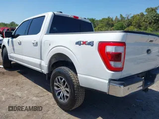 2022 Ford F-150 XL with VIN 1FTFW1E8XNFC34583, listed as a IAAI auction lot 42020824 with 26,150 mi miles. Bid and sale history available at carsss.com. Image 3.