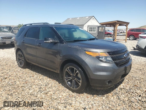 2015 Ford Explorer Sport с VIN 1FM5K8GT9FGB50070, выставлен на аукционе Copart как лот 61179615 с пробегом 106 864 миль миль и Чистый • Clean title. История ставок и продаж доступна на DreamBid. Изображение 4.