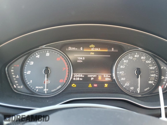 2022 Audi SQ5 Premium with VIN WA1A4AFYXN2102097, listed as a Copart auction lot 80156244 with 20,458 mi miles and Salvage Title. Bid and sale history available at DreamBid. Image 9.