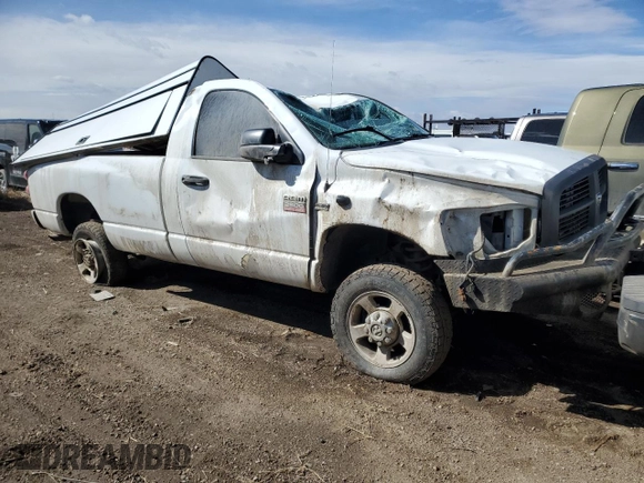 2009 Dodge Ram 2500 ST with VIN 3D7KS26T29G537628, listed as a Copart auction lot 45508435 with 164,620 mi miles and Salvage Title. Bid and sale history available at carsss.com. Image 4.