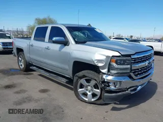 2016 Chevrolet Silverado 1500 LTZ with VIN 3GCUKSEC4GG388334, listed as a IAAI auction lot 41597938 with 109,842 mi miles. Bid and sale history available at carsss.com. Image 1.