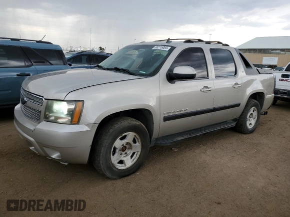 2007 Chevrolet Avalanche LT w/3LT with VIN 3GNFK12357G223729, listed as a Copart auction lot 66215084 with 181,368 mi miles and Clean Title. Bid and sale history available at carsss.com. Image 1.