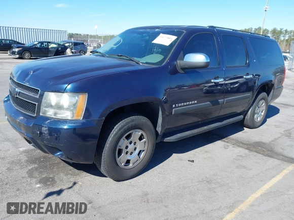 2008 Chevrolet Suburban LTZ with VIN 1GNFK163X8R111651, listed as a IAAI auction lot 41673888 with 239,876 mi miles. Bid and sale history available at carsss.com. Image 2.