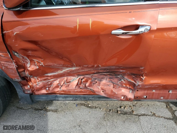 2013 Hyundai Santa Fe Sport with VIN 5XYZUDLB4DG006190, listed as a Copart auction lot 50207315 with 177,149 mi miles and Salvage Title. Bid and sale history available at carsss.com. Image 7.