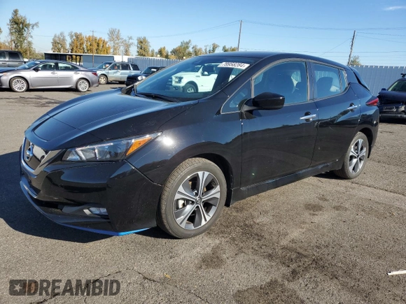 2020 Nissan LEAF SV Plus with VIN 1N4BZ1CP4LC311260, listed as a Copart auction lot 78958284 with 33,684 mi miles and Salvage Title. Bid and sale history available at DreamBid. Image 1.