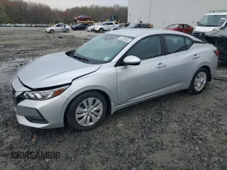 2020 Nissan Sentra S z VIN 3N1AB8BV4LY251820, wystawiony jako Copart lot #52294045 z przebiegiem Nie podano mil oraz Szkoda całkowita • Salvage title. Historia ofert i sprzedaży dostępna na DreamBid. Obrazek 1.