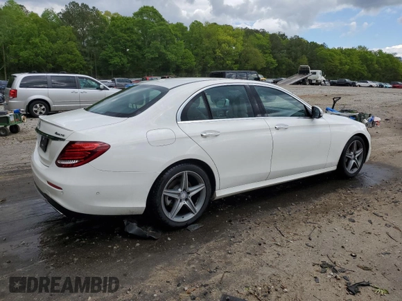 2017 Mercedes-Benz E 300 Luxury with VIN WDDZF4KB3HA035607, listed as a Copart auction lot 52872495 with 85,678 mi miles and Salvage Title. Bid and sale history available at DreamBid. Image 3.