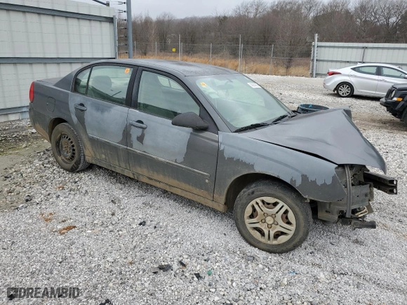 2008 Chevrolet Malibu Classic LS w/1FL with VIN 1G1ZS58F58F122460, listed as a Copart auction lot 43974655 with 0 mi miles and Salvage Title. Bid and sale history available at carsss.com. Image 4.