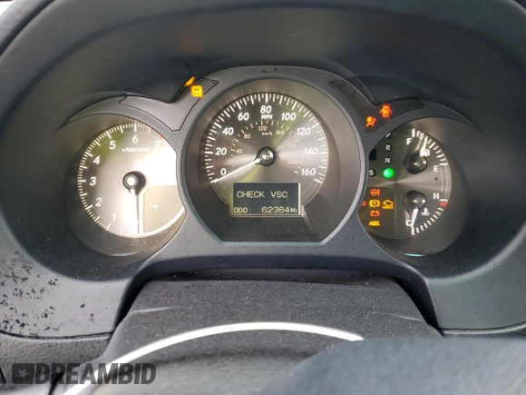 2008 Lexus GS 350 with VIN JTHCE96S880017604, listed as a Copart auction lot 49056865 with 62,364 mi miles and Salvage Title. Bid and sale history available at DreamBid. Image 9.
