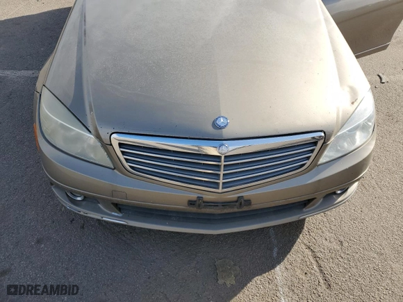 2008 Mercedes-Benz C-Class 3.0L Sport with VIN WDDGF54X68R029372, listed as a Copart auction lot 43852465 with 0 mi miles and Non Repairable. Bid and sale history available at carsss.com. Image 11.