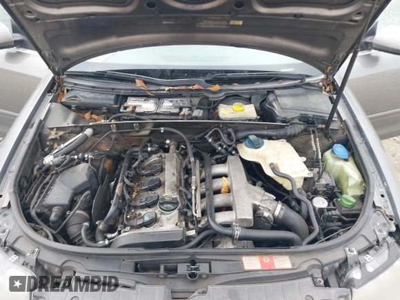 2003 Audi A4 1.8T with VIN WAUAC48H13K028750, listed as a IAAI auction lot 41539326 with 215,152 mi miles. Bid and sale history available at carsss.com. Image 10.