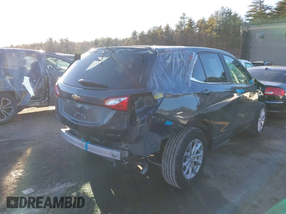 2021 Chevrolet Equinox LT with VIN 3GNAXUEV4ML380049, listed as a IAAI auction lot 41512649 with 64,054 mi miles and . Bid and sale history available at DreamBid. Image 4.
